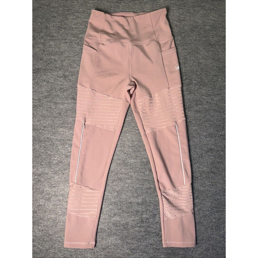 Body Glove Leggings Womens Light Pink Stretch Polyester - Size M
